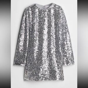 Small
Silver sequin dress
Mini
H&M
NWOT